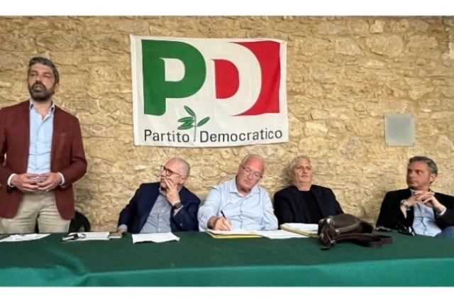 Niscemi. Congresso cittadino del PD e la rielezione del segretario Carlo Pisa 